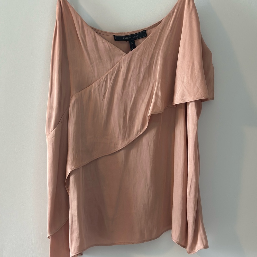 BCBG Satin Top
